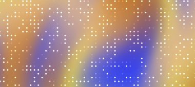 Yumuşak eğimli ve noktalı desenli renkli soyut arkaplan tasarım projeleri için ideal