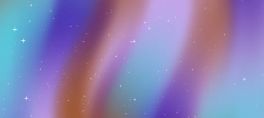 Kozmik bir sahneyi andıran mor, mavi ve pembe girdaplı renkli soyut arka plan