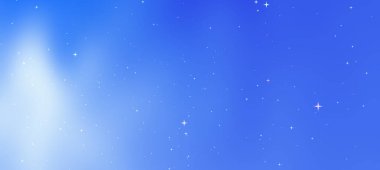 Gece gökyüzü ışıldayan yıldızlarla ve yumuşak bulutlarla dolu, rüyalar için sakin bir zemin oluşturuyor.