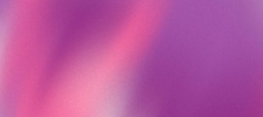 Soyut gradyan arka plan pembe ve mor tonlarını karıştırarak yumuşak, rüya gibi bir atmosfer yaratıyor.