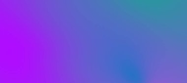 Dijital tasarım için ideal mor ve deniz mavisi renkleri içeren soyut gradyan arkaplan