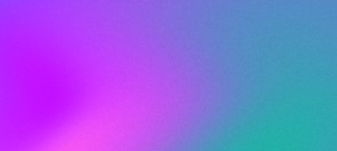 Tasarım kullanımı için mor, mavi ve yeşil renkli canlı renkler içeren soyut gradyan arkaplan