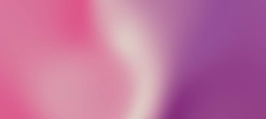 Yumuşak pembe ve mor renklere sahip soyut bir gradyan atmosfer yaratıyor