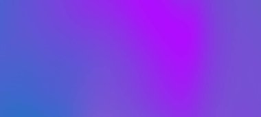 Canlı mor ve mavi renklere sahip soyut gradyan arkaplan, tasarım ve dijital sanat için ideal