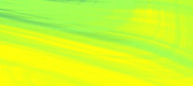 Yaratıcı tasarım kullanımı için yumuşak fırça darbeleri ile soyut yeşil ve sarı arkaplan