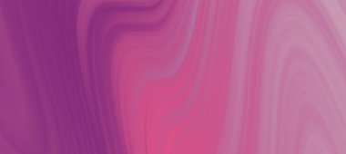 Yaratıcı tasarımlar için pürüzsüz akış çizgileri olan soyut dalgalı pembe ve mor gradyan