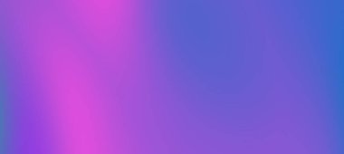 Yaratıcı tasarım kullanımı için pembe ve mavi renkleri harmanlayan canlı soyut gradyan arkaplan