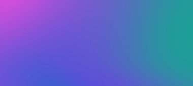 Dijital tasarım projeleri için ideal mor ve yeşil tonlarını harmanlayan eğimli arkaplan