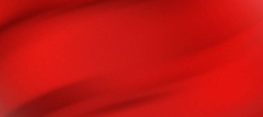 Canlı kırmızı kumaş zarifçe akıyor, minimalist bir ortamda hareket ve derinlik hissi yaratıyor.