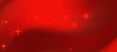 Yumuşak bokeh ışıkları olan soyut kırmızı arkaplan, festival temaları için canlı bir atmosfer yaratıyor