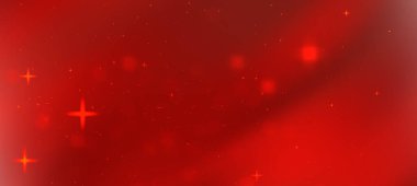 Parlak yıldızlı soyut kırmızı zemin, şenlikli tasarımlar için canlı bir atmosfer yaratıyor.