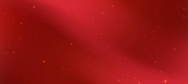 Yıldızımsı lekeleri olan soyut kırmızı arkaplan şenlikli bir atmosfer yaratıyor.