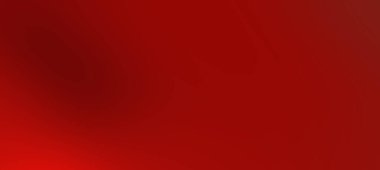 Tasarım ve sanatsal projeler için uygun, pürüzsüz geçişleri olan soyut kırmızı eğimli arkaplan