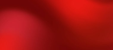 Yumuşak bulanık dokulara sahip soyut kırmızı eğimli arkaplan, tasarım projeleri için ideal