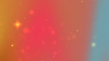 Yumuşak bokeh ışıkları ve gradyanlarla soyut renkli arka plan rüya gibi bir atmosfer yaratıyor