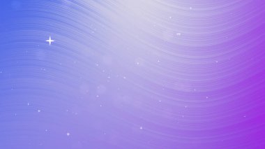 Yumuşak mor ve mavi dalgaların hafif parlak efektleriyle soyut eğimli arkaplan