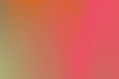 Sıcak renklerin turuncudan pembeye geçtiği soyut bir gradyan arkaplan, tasarım kullanımı için ideal