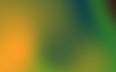 Soyut gradyan arka plan, canlı sarı ve yeşil renkler göstererek rahatlatıcı bir atmosfer yaratıyor.