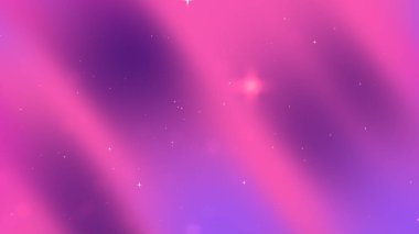 Canlı pembe ve mor renkleri olan soyut gradyan arkaplan rüya gibi bir atmosfer yaratıyor.