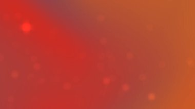 Kırmızı ve turuncunun sıcak tonlarına sahip soyut gradyan arka plan, canlı bir atmosfer yaratıyor.