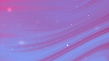 Yaratıcı tasarım için soyut pembe ve mavi eğimli arka plan yumuşak girdaplar ve parlayan yıldızlar