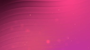 Yumuşak eğimli soyut pembe dalga deseni ve ince ışık efektleri ile canlı bir zemin oluşturur