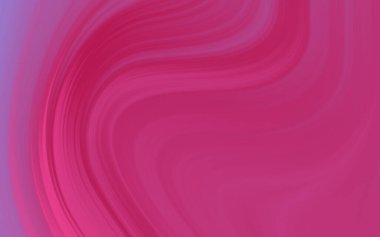 Soyut pembe dalgalar pürüzsüz bir eğilim yaratıyor, sakinlik ve yaratıcılık hissi uyandırıyor.