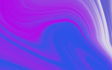 Pembe ve mavinin canlı tonlarında dönen soyut girdaplar dinamik bir arkaplan oluşturur