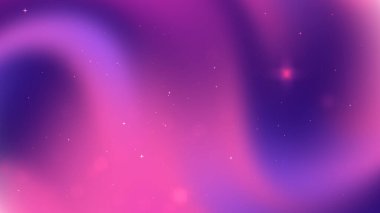 Canlı mor ve pembe renkli, yumuşak bokeh efektli soyut girdap desenleri