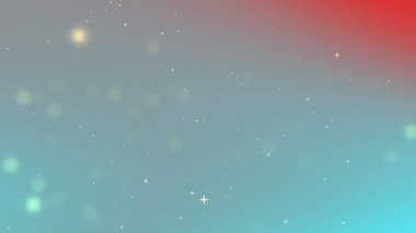 Kıvılcımlı yıldızların olduğu yumuşak bir arkaplan tasarım için rüya gibi bir atmosfer yaratıyor.