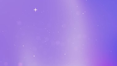 Parlak yıldızlı yumuşak mor eğimli arkaplan, dijital tasarım ve sunumlar için ideal