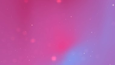 Pembe ve mor gradyanlı canlı soyut arkaplan, tasarım kullanımı için yumuşak bokeh ışıkları