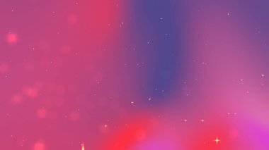 Pembe ve mor renkli canlı soyut bir arka plan, yumuşak bokeh efektleri ve rüya gibi bir atmosferi var.