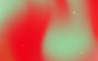 Yumuşak eğimli ve parlak yıldızlı soyut renkli arkaplan, dijital tasarım için idealdir (1)