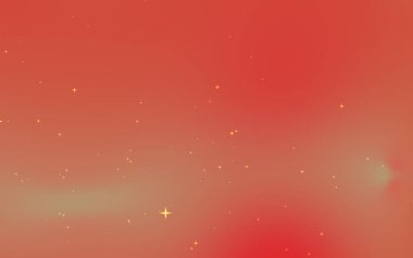 Yumuşak eğimlere ve parıldayan yıldızlara sahip soyut kozmik arkaplan, yaratıcı projeler için ideal