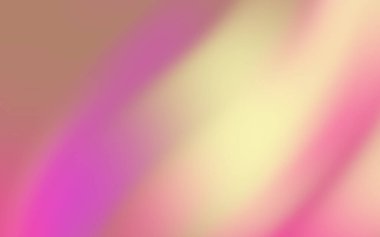 Pembe ve sarı yumuşak renklere sahip soyut gradyan arkaplan, dijital tasarımlar için uygun