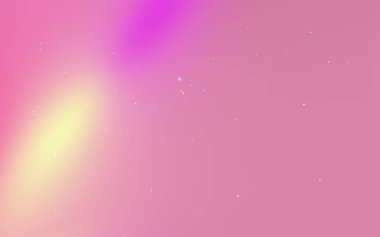 Yumuşak pembe ve mor renkleri olan soyut eğimli arkaplan, yıldızımsı ince detaylar içeriyor.