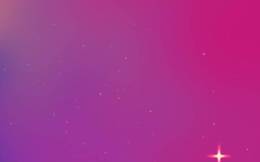 Yıldızlı ve parıltılı soyut gradyan arkaplan, dijital tasarımlar ve duvar kağıtları için ideal