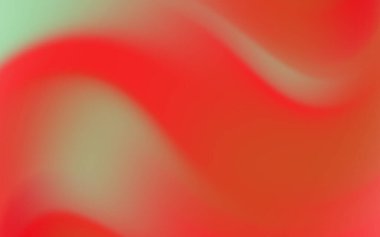 Soyut kırmızı ve yeşil dalga deseni yaratıcı tasarımlar için canlı bir arkaplan oluşturuyor