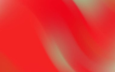 Tasarım kullanımı için pürüzsüz gradyan ve yumuşak ışıklandırma efektlerine sahip soyut kırmızı dalga arka planı
