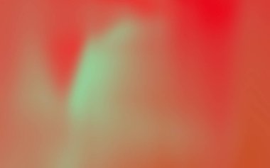 Yaratıcı tasarım için yumuşak bulanık dokulara sahip soyut kırmızı ve yeşil gradyan