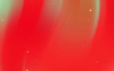 Yumuşak eğimli ve parlak yıldızlı soyut kırmızı arkaplan tasarım projeleri için idealdir.
