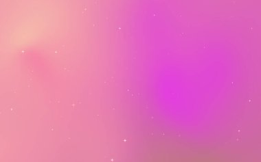 Zarif yıldızlı yumuşak pembe ve mor soyut arkaplan, yaratıcı tasarım projeleri için mükemmel