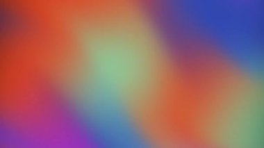 Hologram geçmişi bulanıklaştırdı. gökkuşağı renkleri, vektör çizimi.