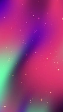 Açık pembe, galaksi yıldızlı mavi vektör dokusu.