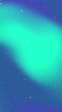 Gökada yıldız ışık mavi vektör arka plan.