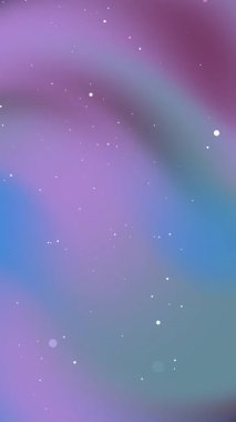 Uzay yıldızlı açık mavi vektör arkaplanı. Soyut şablondaki büyük yıldızlarla parlayan renkli gökyüzü. İşiniz için en iyi tasarım, poster, afiş.