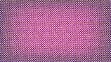 Renkli küçük noktalardan oluşan canlı bir yarım ton deseni olan yüksek çözünürlüklü bir görüntü gradyan etkisi yaratıyor. Noktalar tekrar eden bir şebekeye yerleştirilmiş..