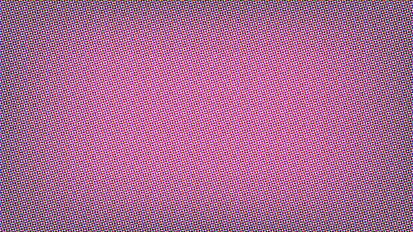 Renkli küçük noktalardan oluşan canlı bir yarım ton deseni olan yüksek çözünürlüklü bir görüntü gradyan etkisi yaratıyor. Noktalar tekrar eden bir şebekeye yerleştirilmiş..