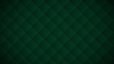 Hafif desenli arka planda koyu yeşil elmas desenli pürüzsüz bir doku. Elmaslar ince çizilmiş, sofistike bir görünüm yaratıyor..